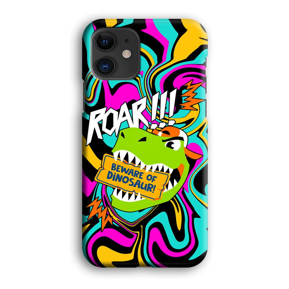 Beware from Dinosaur Roar iPhone 12 Case-Oxvistore