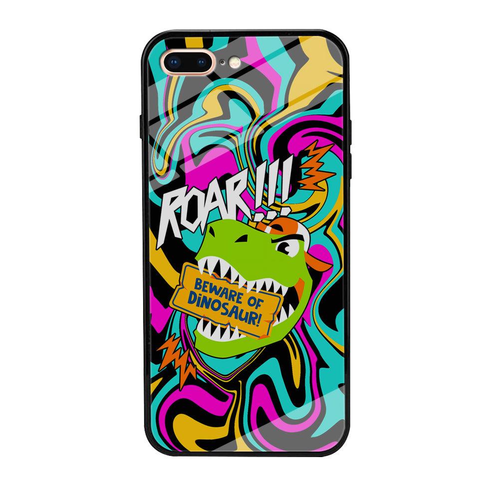 Beware from Dinosaur Roar iPhone 7 Plus Case-Oxvistore