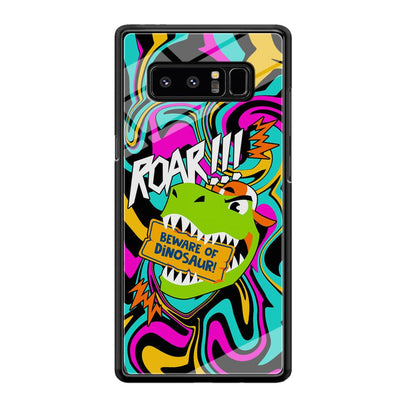 Beware from Dinosaur Roar Samsung Galaxy Note 8 Case-Oxvistore