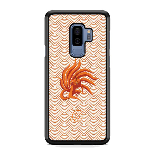 Bijuu no Kurama Konohagakure Samsung Galaxy S9 Plus Case-Rubber Black (2D Case)-Oxvistore