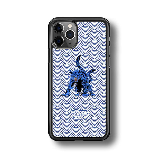 Bijuu no Matatabi Kumogakure iPhone 11 Pro Case-Rubber White (2D Case)-Oxvistore