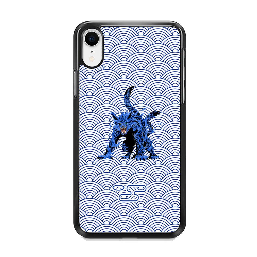 Bijuu no Matatabi Kumogakure iPhone XR Case-Rubber Black (2D Case)-Oxvistore
