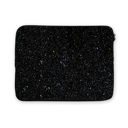 Black Galaxy Space Laptop Sleeve Protective Cover