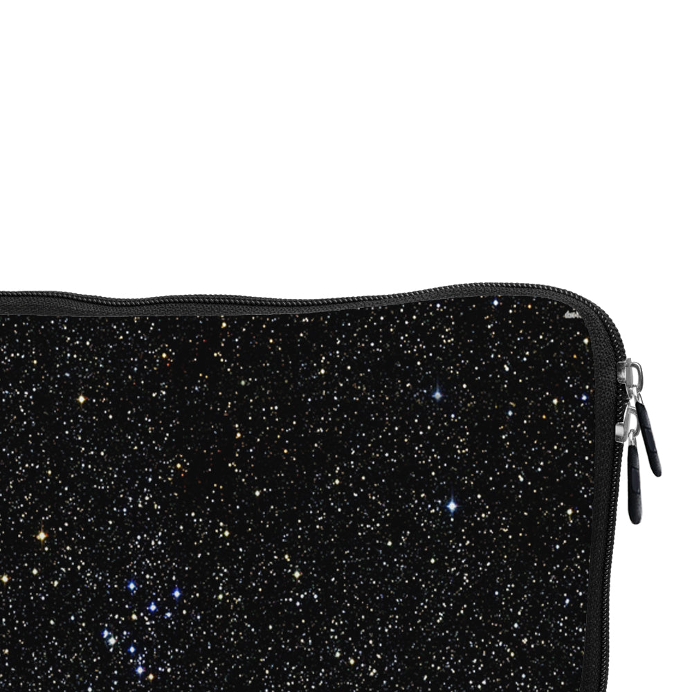 Black Galaxy Space Laptop Sleeve Protective Cover