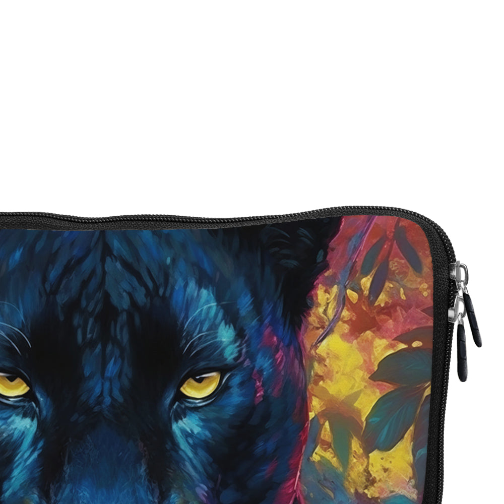 Black Panther Animal Art Laptop Sleeve Protective Cover