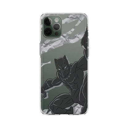 Black Panther Claws to Attack Clear Soft Case-Oxvistore