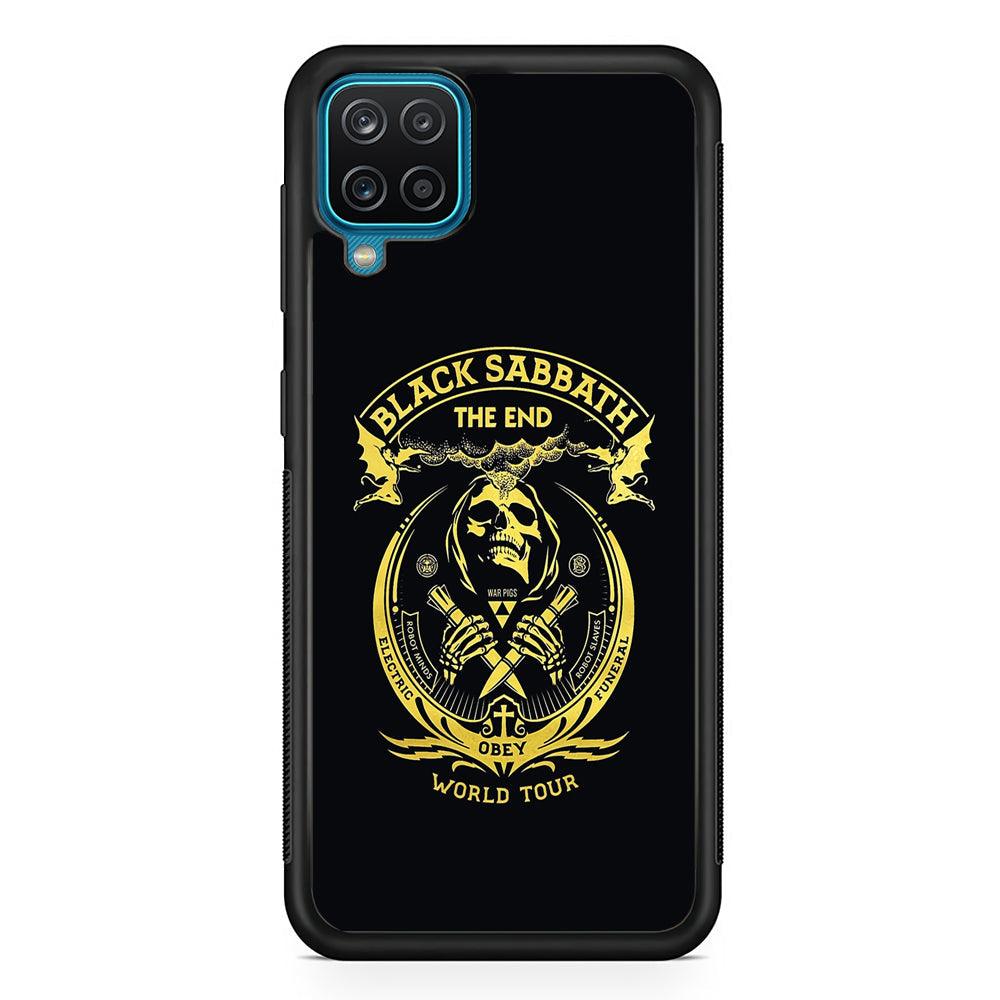 Black Sabbath Obey World Tour Samsung Galaxy A12 Case-Oxvistore