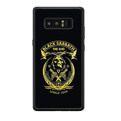 Black Sabbath Obey World Tour Samsung Galaxy Note 8 Case-Oxvistore