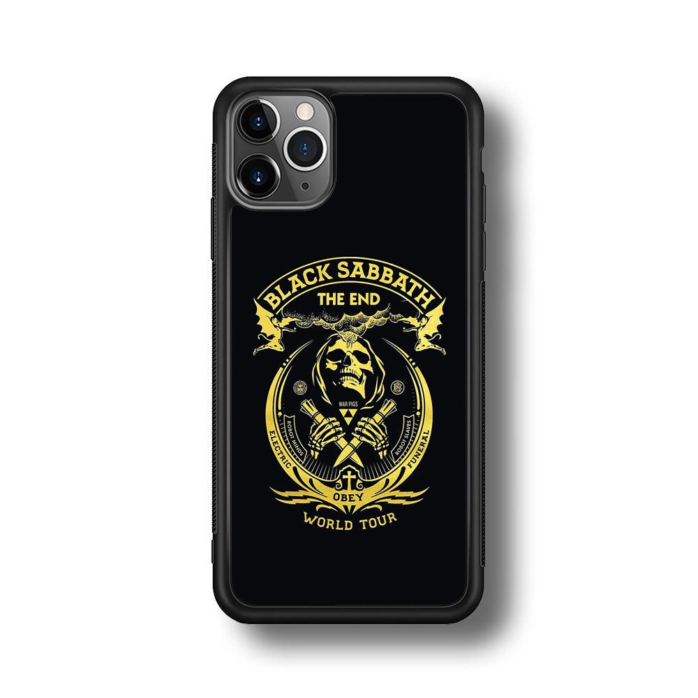 Black Sabbath Obey World Tour iPhone 11 Pro Case-Oxvistore