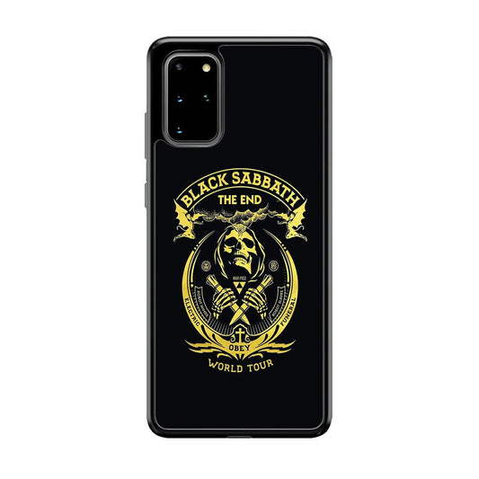 Black Sabbath Obey World Tour Samsung Galaxy S20 Plus Case-Rubber Black (2D Case)-Oxvistore