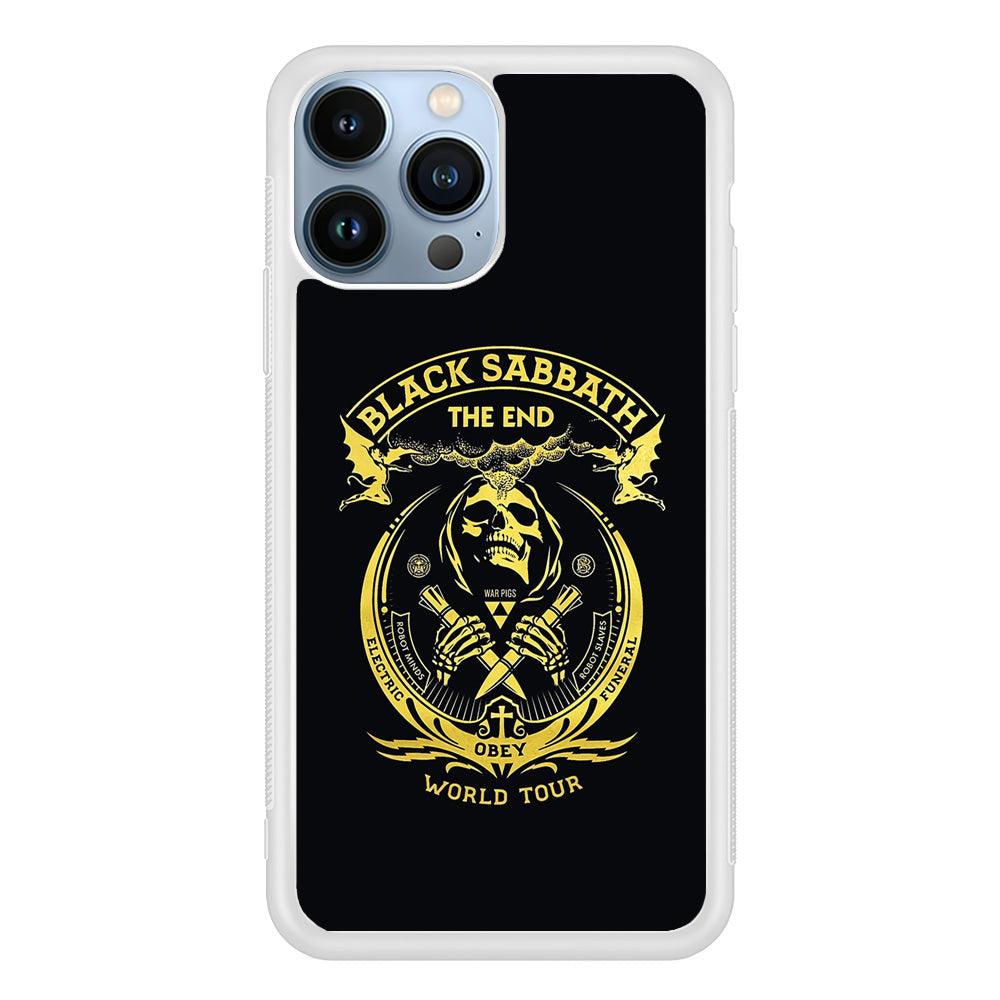 Black Sabbath Obey World Tour iPhone 15 Pro Case-Oxvistore