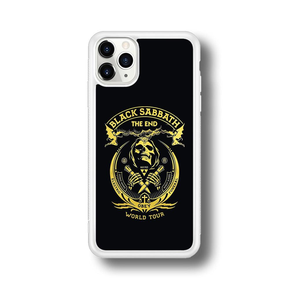 Black Sabbath Obey World Tour iPhone 11 Pro Case-Oxvistore