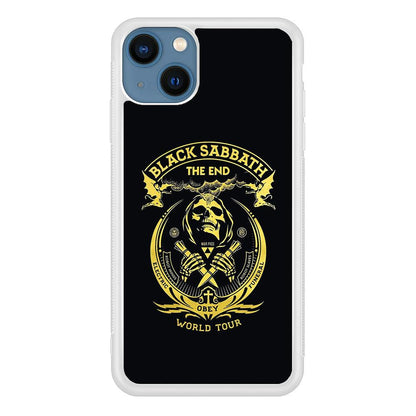 Black Sabbath Obey World Tour iPhone 15 Plus Case-Oxvistore