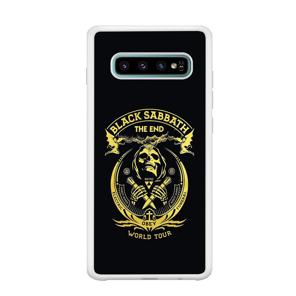 Black Sabbath Obey World Tour Samsung Galaxy S10 Plus Case-Oxvistore