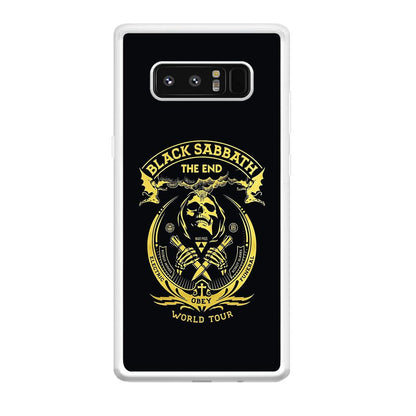 Black Sabbath Obey World Tour Samsung Galaxy Note 8 Case-Oxvistore