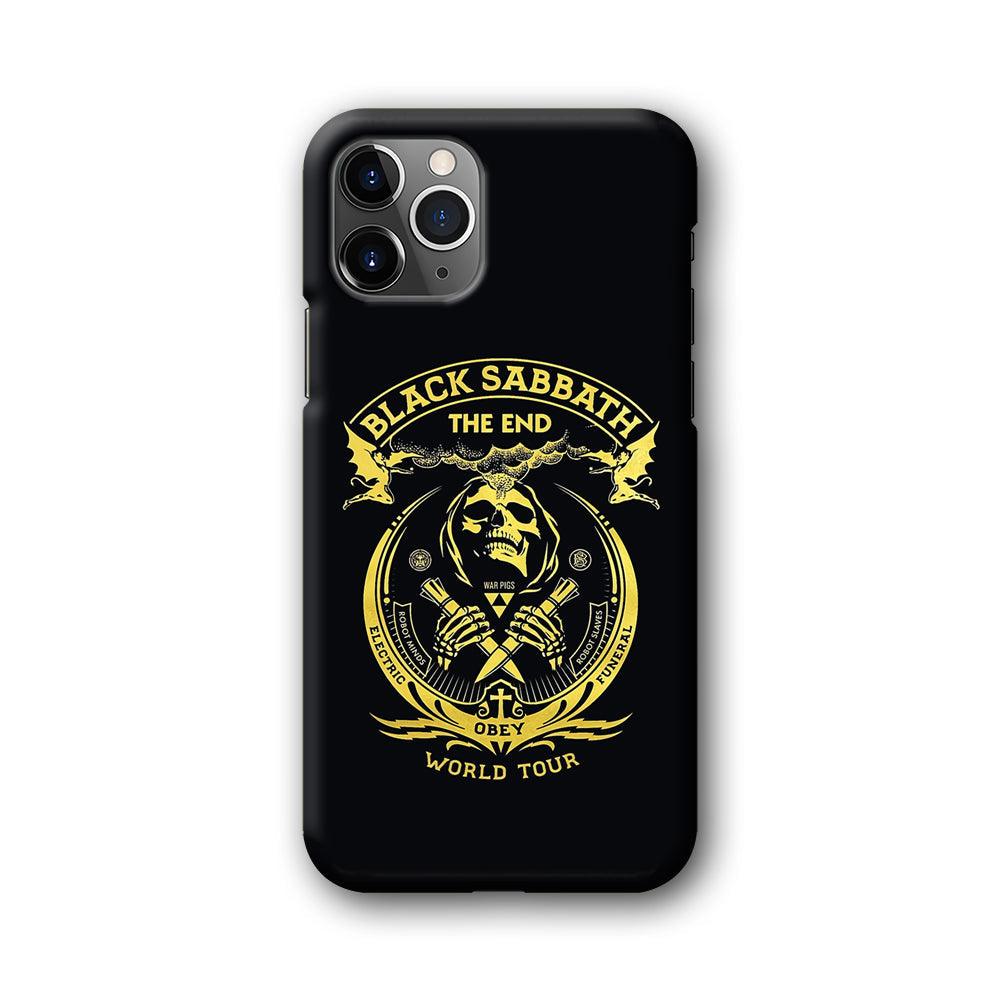 Black Sabbath Obey World Tour iPhone 11 Pro Case-Oxvistore