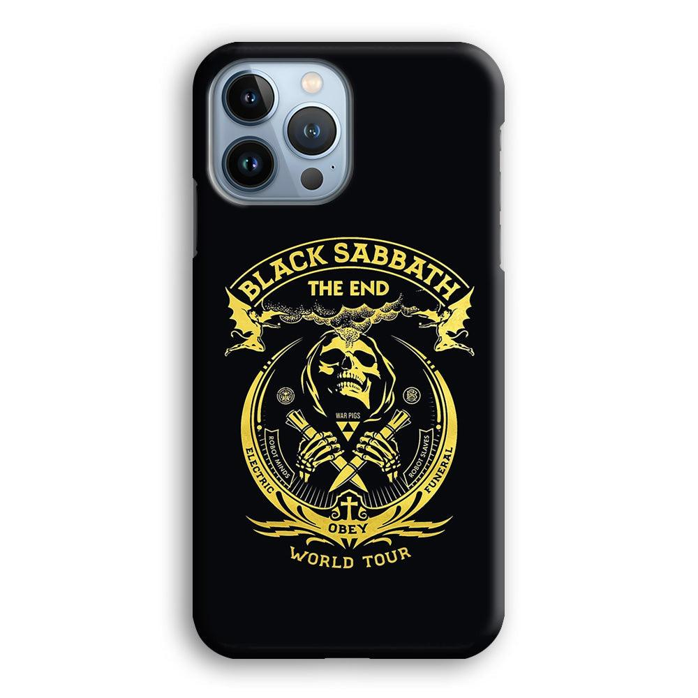 Black Sabbath Obey World Tour iPhone 15 Pro Max Case-Oxvistore