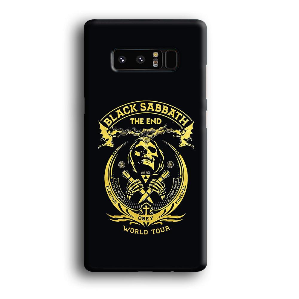 Black Sabbath Obey World Tour Samsung Galaxy Note 8 Case-Oxvistore