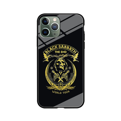 Black Sabbath Obey World Tour iPhone 11 Pro Case-Oxvistore