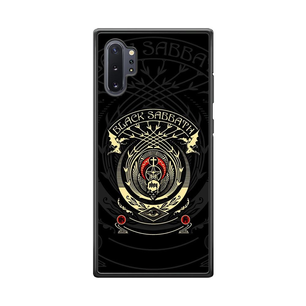 Black Sabbath Shadows Emblem Samsung Galaxy Note 10 Plus Case-Oxvistore