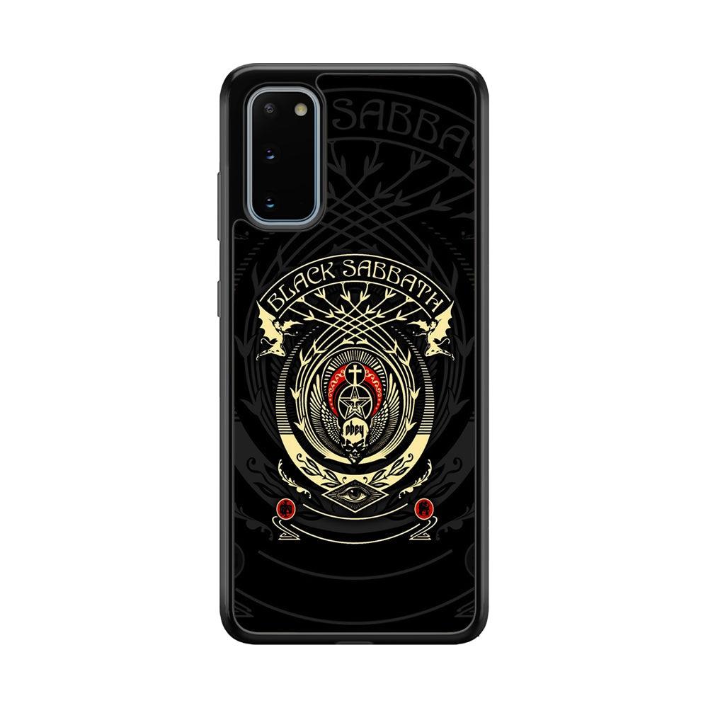 Black Sabbath Shadows Emblem Samsung Galaxy S20 Case-Oxvistore