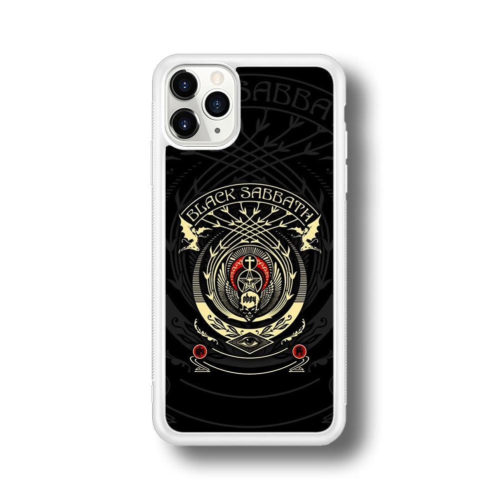 Black Sabbath Shadows Emblem iPhone 11 Pro Case-Oxvistore