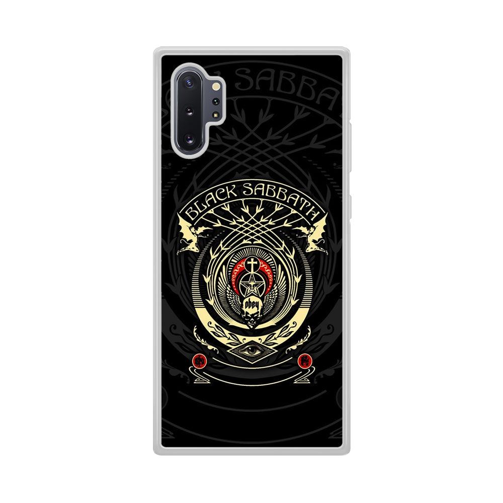 Black Sabbath Shadows Emblem Samsung Galaxy Note 10 Plus Case-Oxvistore