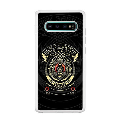 Black Sabbath Shadows Emblem Samsung Galaxy S10 Plus Case-Oxvistore