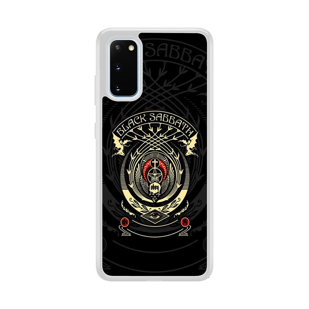 Black Sabbath Shadows Emblem Samsung Galaxy S20 Case-Oxvistore