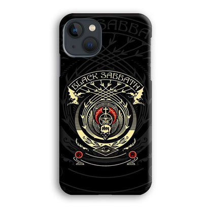 Black Sabbath Shadows Emblem iPhone 15 Plus Case-Oxvistore