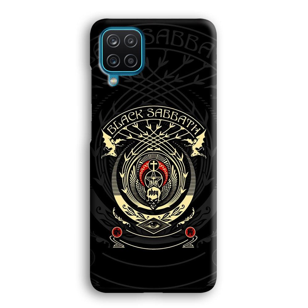 Black Sabbath Shadows Emblem Samsung Galaxy A12 Case-Oxvistore