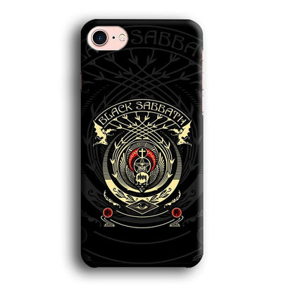 Black Sabbath Shadows Emblem iPhone 8 Case-Oxvistore