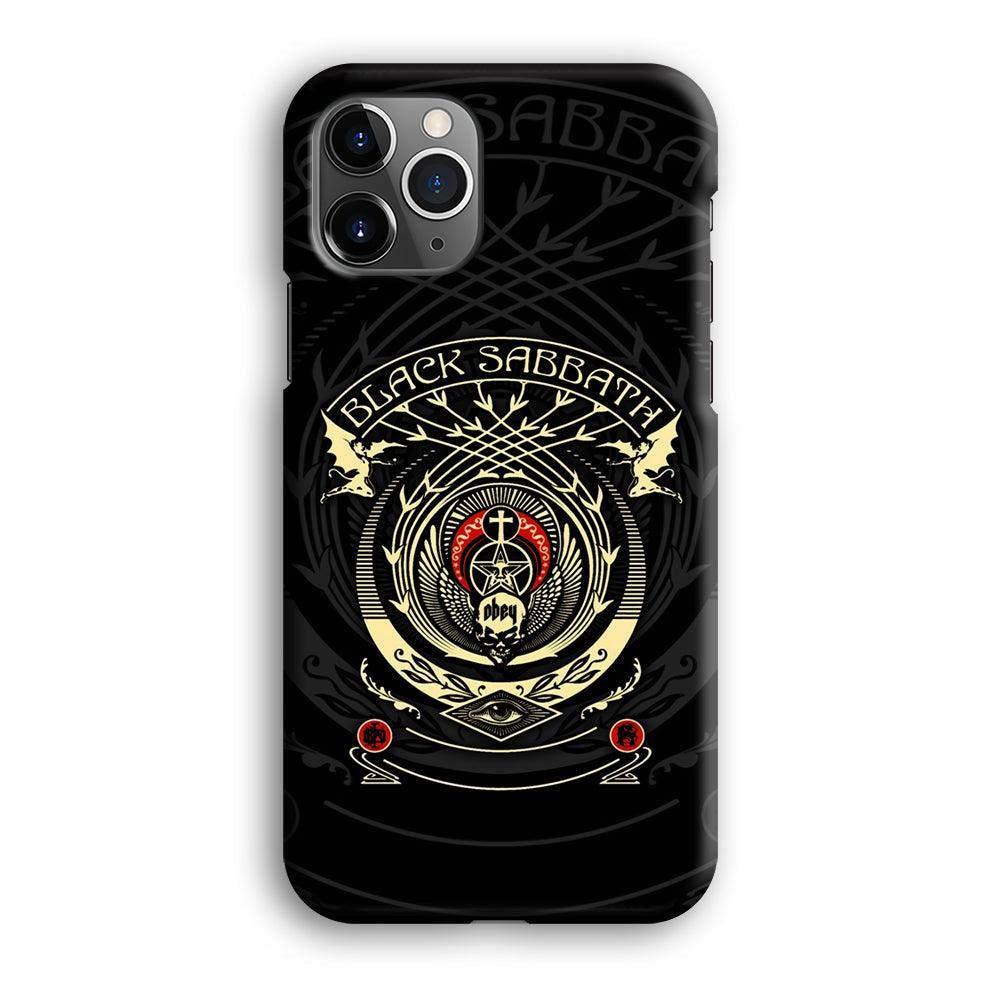 Black Sabbath Shadows Emblem iPhone 12 Pro Case-Oxvistore