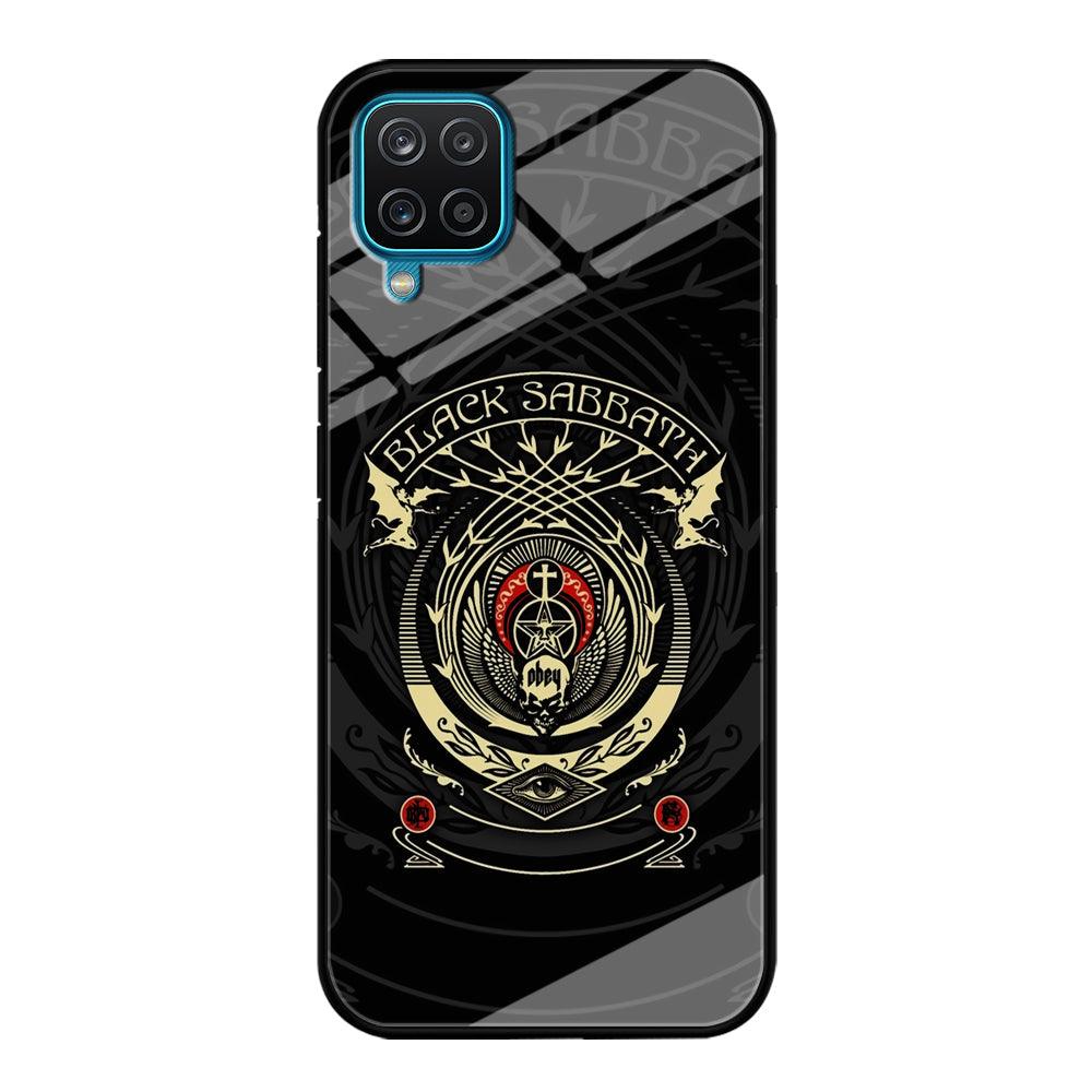 Black Sabbath Shadows Emblem Samsung Galaxy A12 Case-Oxvistore