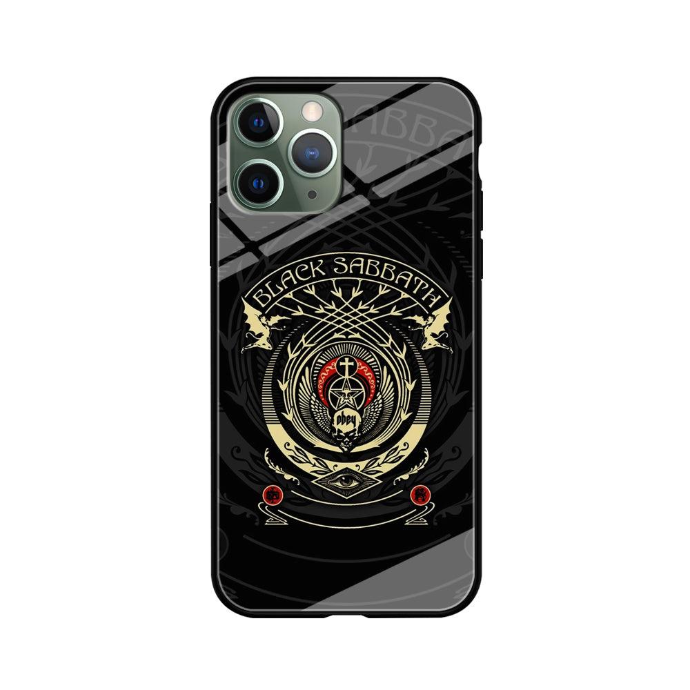 Black Sabbath Shadows Emblem iPhone 11 Pro Case-Oxvistore