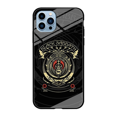 Black Sabbath Shadows Emblem iPhone 12 Pro Case-Oxvistore