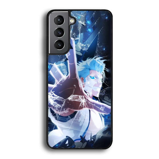 Bleach Hitsugaya Power of Touch Samsung Galaxy S22 Plus Case-Rubber Black (2D Case)-Oxvistore