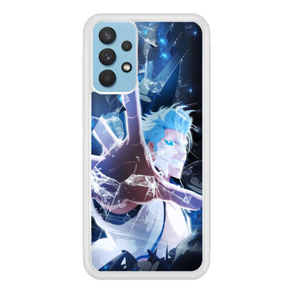 Bleach Hitsugaya Power of Touch Samsung Galaxy A32 Case-Oxvistore