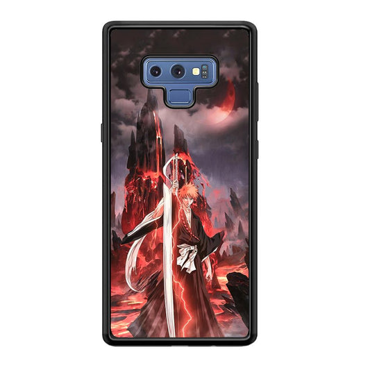 Bleach Red Moon and Lightning Samsung Galaxy Note 9 Case-Oxvistore