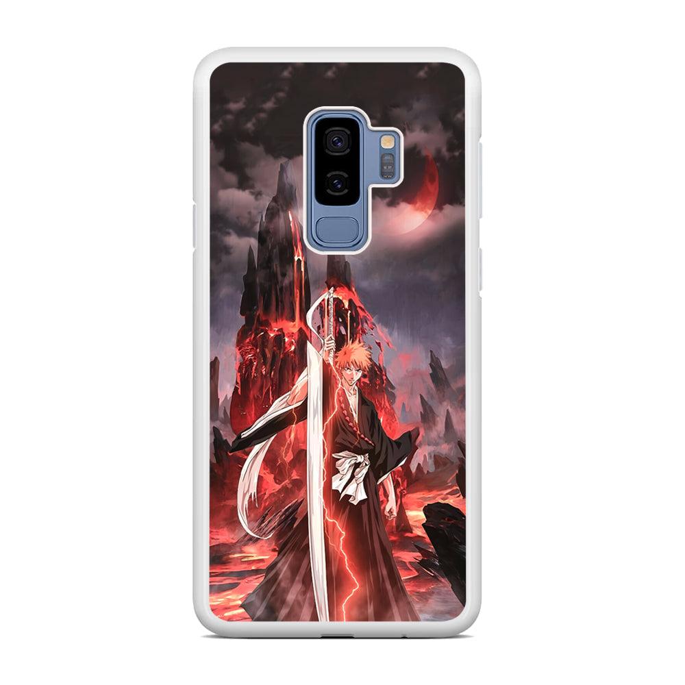 Bleach Red Moon and Lightning Samsung Galaxy S9 Plus Case-Oxvistore