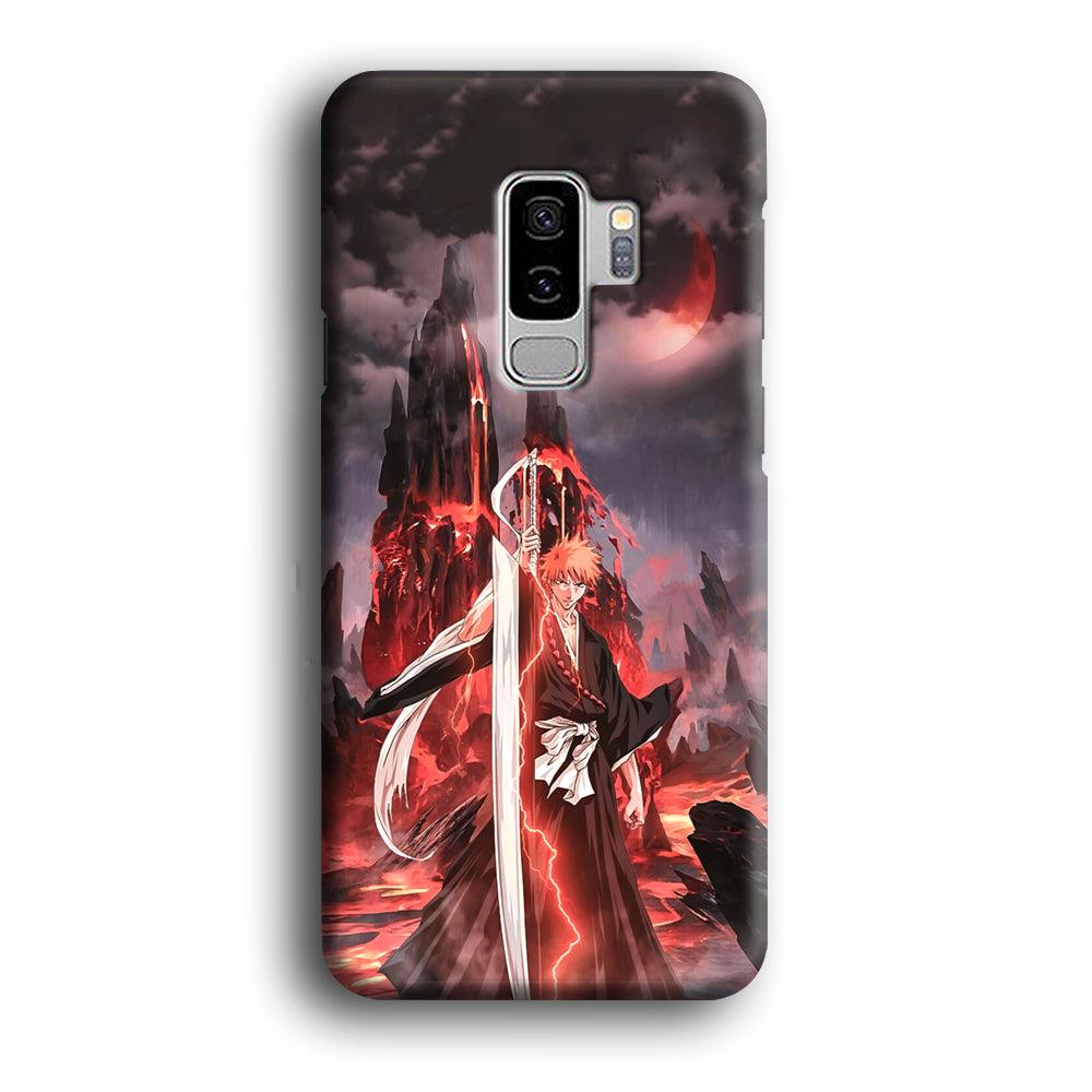 Bleach Red Moon and Lightning Samsung Galaxy S9 Plus Case-Oxvistore