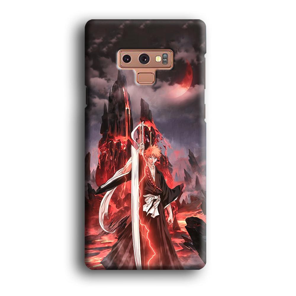 Bleach Red Moon and Lightning Samsung Galaxy Note 9 Case-Oxvistore