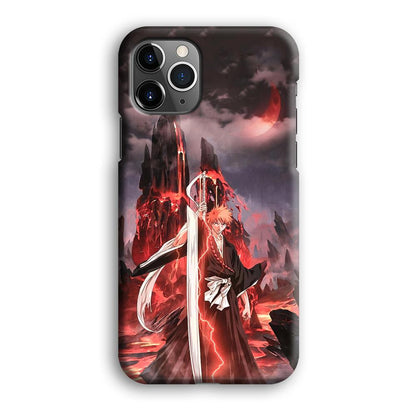 Bleach Red Moon and Lightning iPhone 12 Pro Max Case-Oxvistore