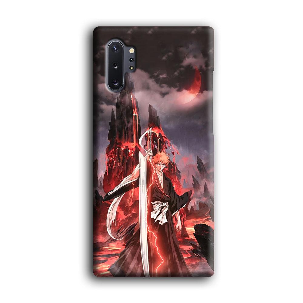 Bleach Red Moon and Lightning Samsung Galaxy Note 10 Plus Case-Oxvistore