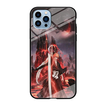 Bleach Red Moon and Lightning iPhone 12 Pro Max Case-Oxvistore