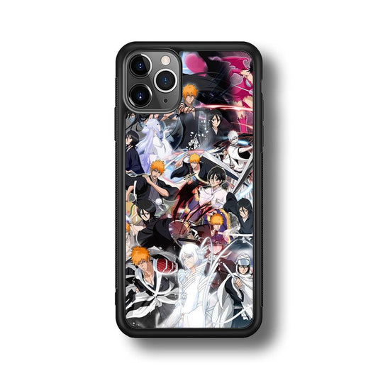 Bleach The Transformation of Power iPhone 11 Pro Max Case-Rubber Black (2D Case)-Oxvistore