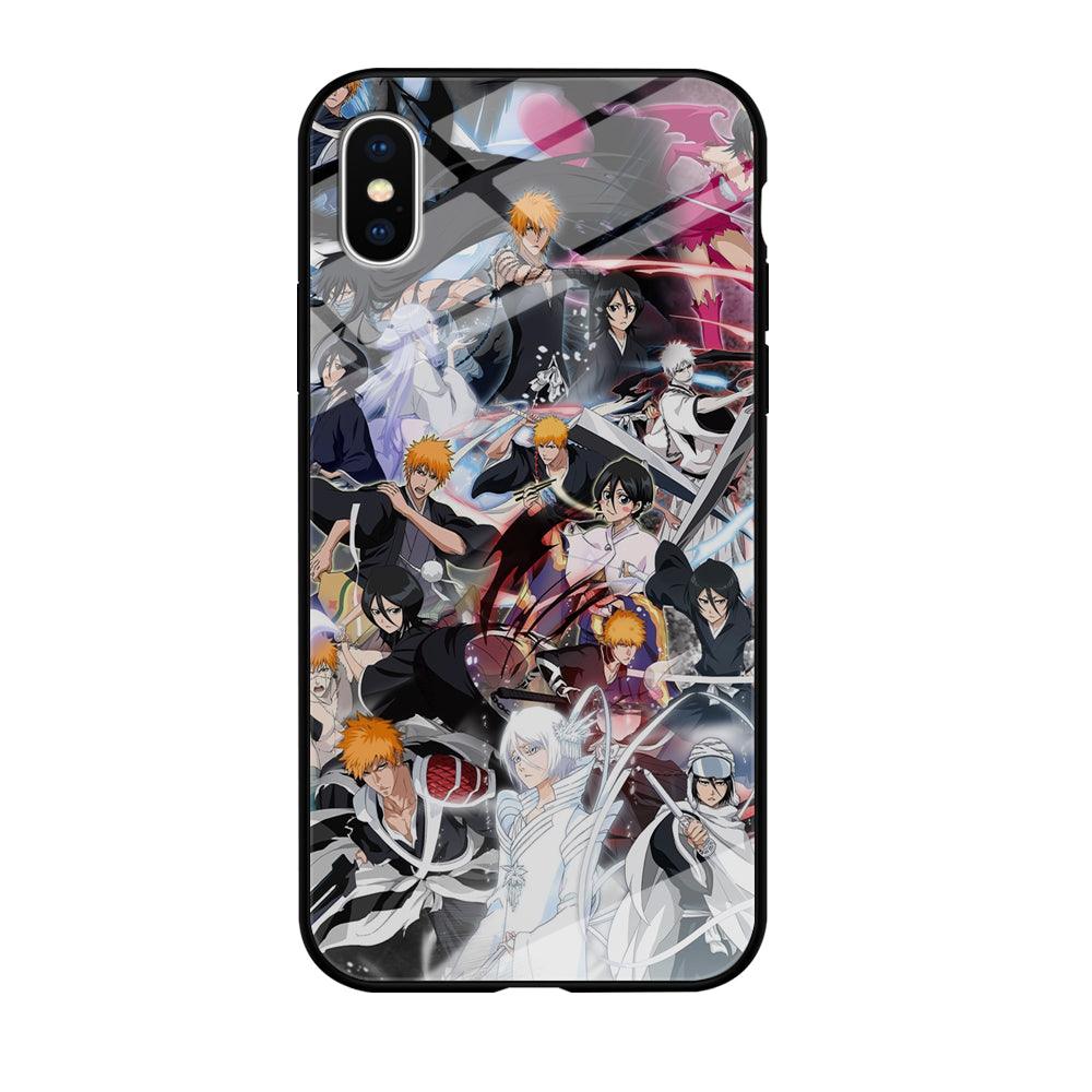 Bleach The Transformation of Power iPhone X Case-Oxvistore