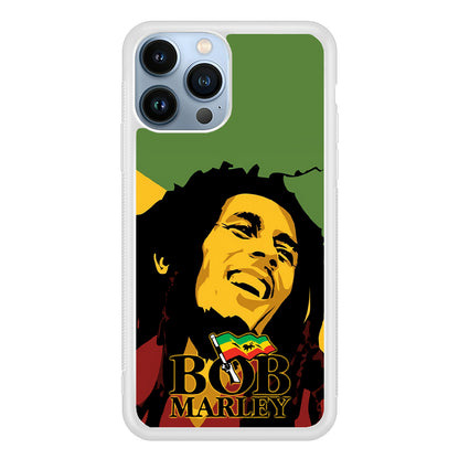 Bob Marley Art Legend Reggae 2D Rubber Phone Case