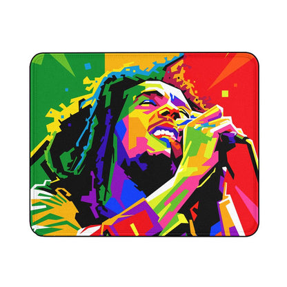 Bob Marley Sings Pop Art Mouse Pads-18x21 CM-Oxvistore