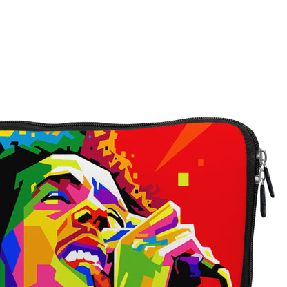 Bob Marley Sings Pop Art Laptop Sleeve Protective Cover